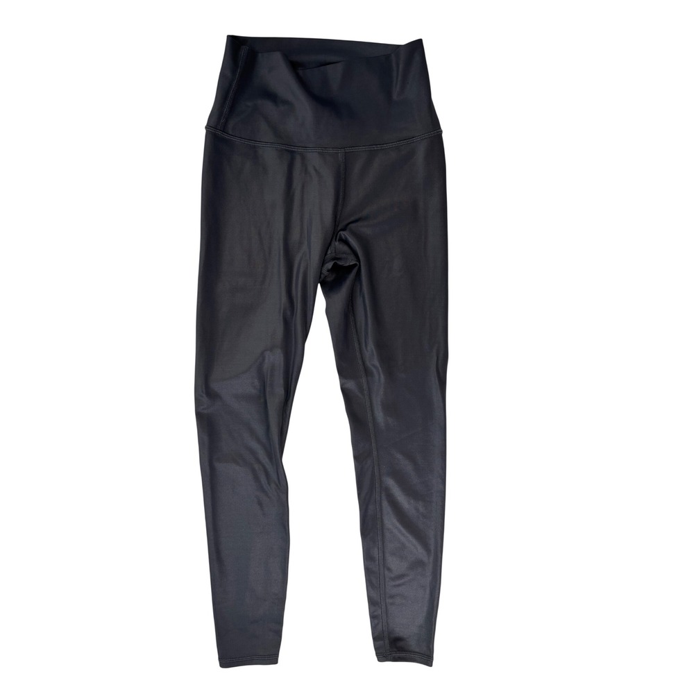 ALO Yoga High-Waist Faux Leather Leggings in Black
